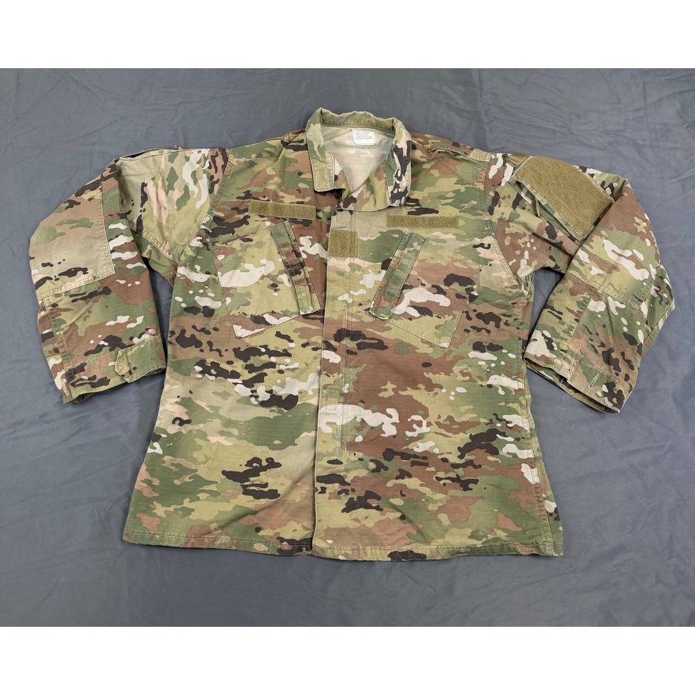 Propper Army Combat Uniform ACU OCP Multicam Jacket Large Regular Ripstop Camo